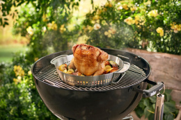 Gourmet BBQ System – wkład stojak do kurczaka