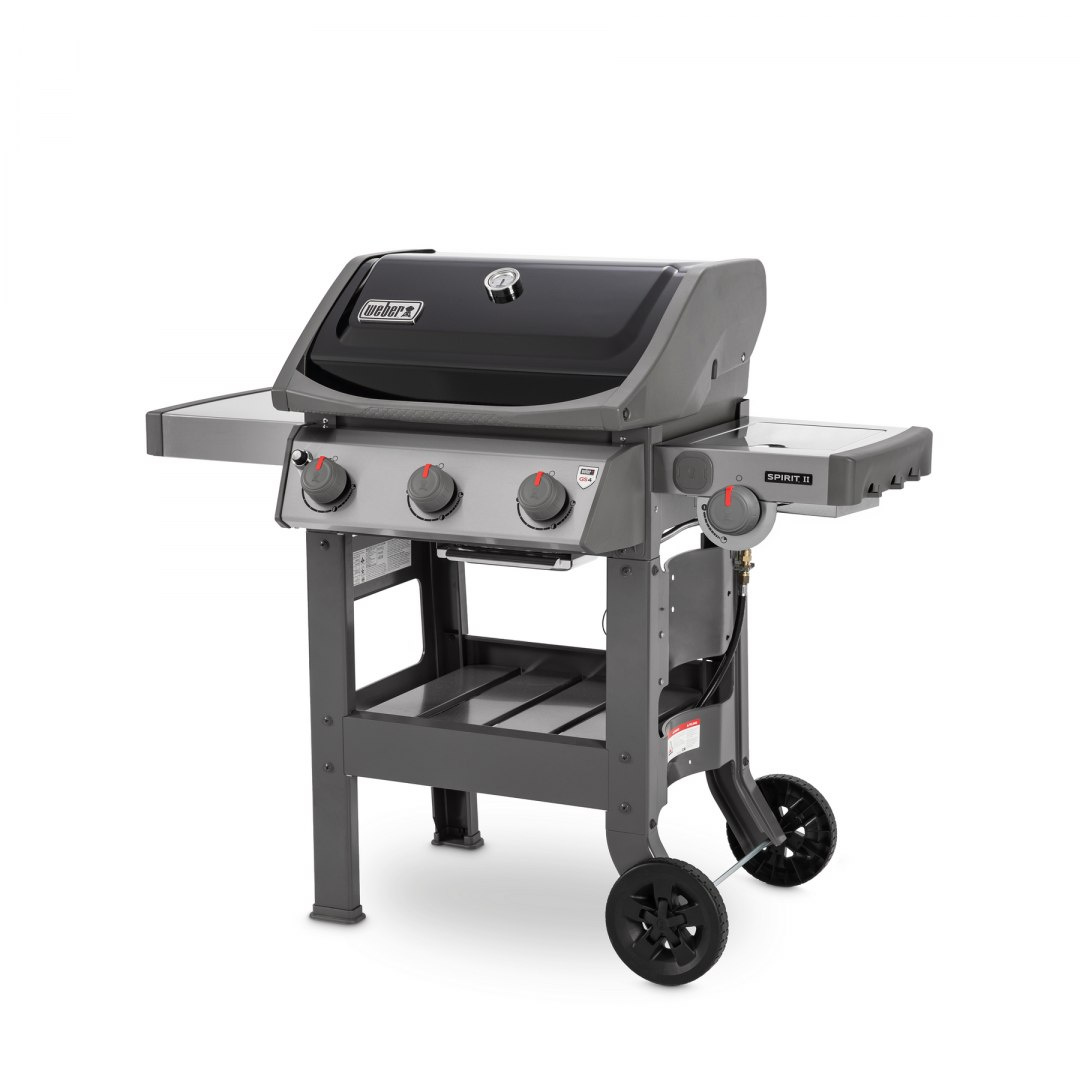 Weber Spirit II E-320 GBS, Czarny Weber Spirit II E-320 GBS, Czarny