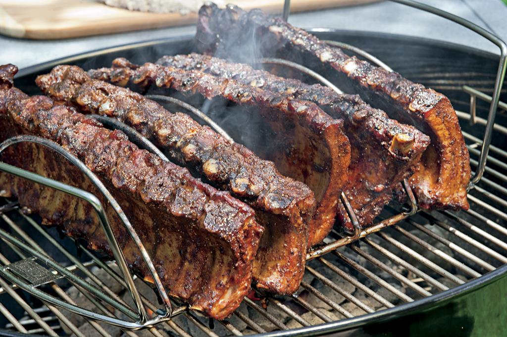 Stojak do żeberek - Kosz na pieczeń Stojak do żeberek - Kosz na pieczeń