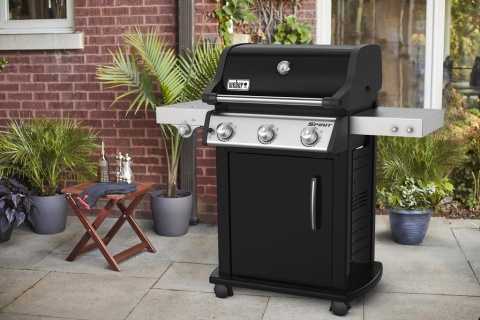 Weber Spirit E-325 czarny Weber Spirit E-325 czarny