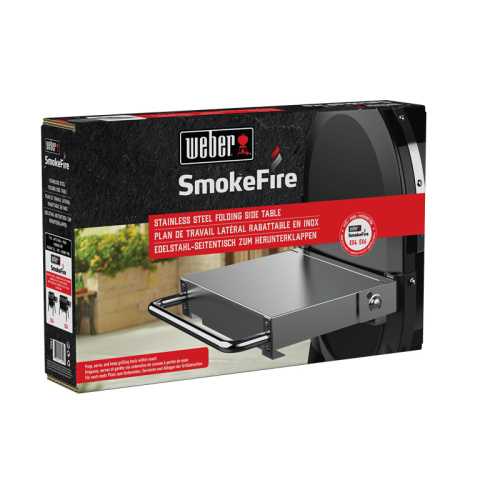 Składany stolik ze stali nierdzewnej - pasuje do grilli SmokeFire EX4 oraz EX6 Składany stolik ze stali nierdzewnej - pasuje do grilli SmokeFire EX4 oraz EX6