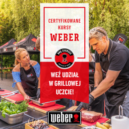 Certyfikowany Kurs Weber HITY WIELKIEJ KSIĘGI GRILLOWANIA WG. WEBERA - Bilet wstępu