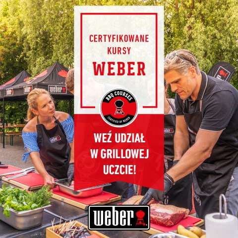 Certyfikowany Kurs Weber HITY WIELKIEJ KSIĘGI GRILLOWANIA WG. WEBERA - Bilet wstępu Certyfikowany Kurs Weber HITY WIELKIEJ KSIĘGI GRILLOWANIA WG. WEBERA - Bilet wstępu