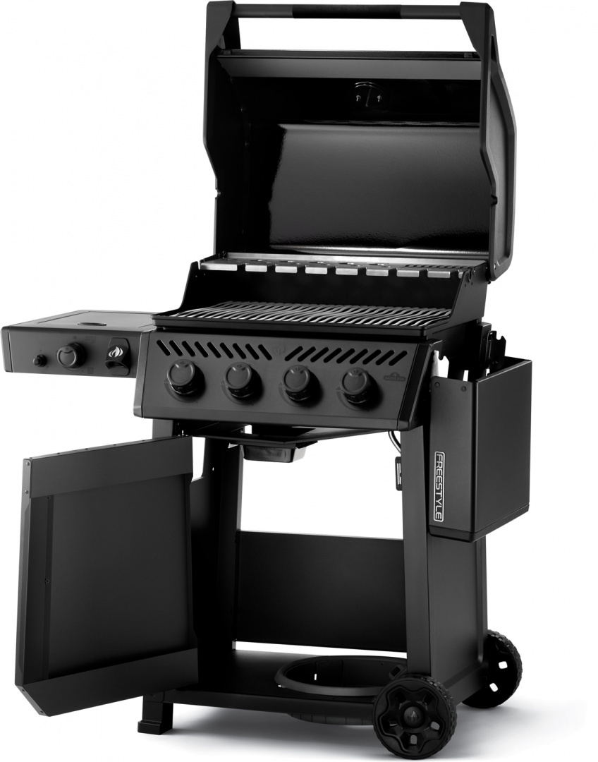 Grill gazowy Napoleon PHANTOM Freestyle 425 z palnikiem bocznym Sizzle Zone czarny mat Grill gazowy Napoleon PHANTOM Freestyle 425 z palnikiem bocznym Sizzle Zone czarny mat