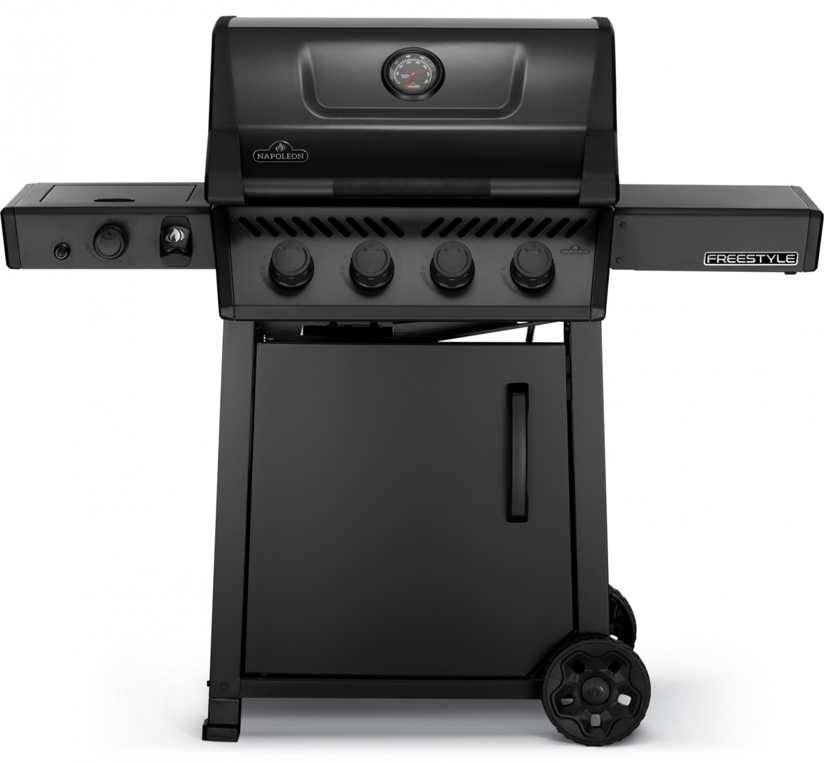 Grill gazowy Napoleon PHANTOM Freestyle 425 z palnikiem bocznym Sizzle Zone czarny mat Grill gazowy Napoleon PHANTOM Freestyle 425 z palnikiem bocznym Sizzle Zone czarny mat