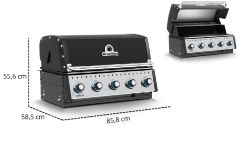 Modułowa kuchnia ogrodowa Baron 520I Modułowa kuchnia ogrodowa Baron 520I