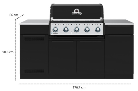 Modułowa kuchnia ogrodowa Baron 520I Modułowa kuchnia ogrodowa Baron 520I