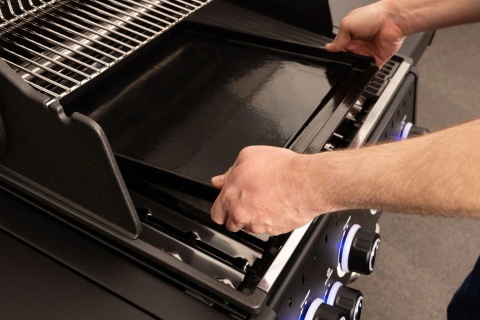 Emaliowana plancha BARON / CROWN