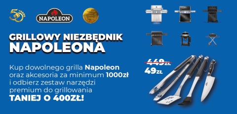 Napoleon Freestyle PRO 425 z kuchenką boczną Sizzle Zone model 2026
