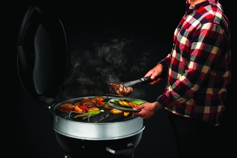 Napoleon PRO22 czarny mat + płyta żeliwna