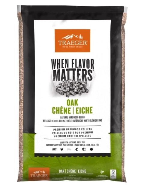 Pellet drzewny FSC Oak Dąb - 9 kg Traeger