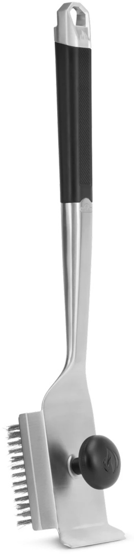 Seria PRO - Szczotka stalowa do grilla wymiennym włosiem ze stali szlachetnej