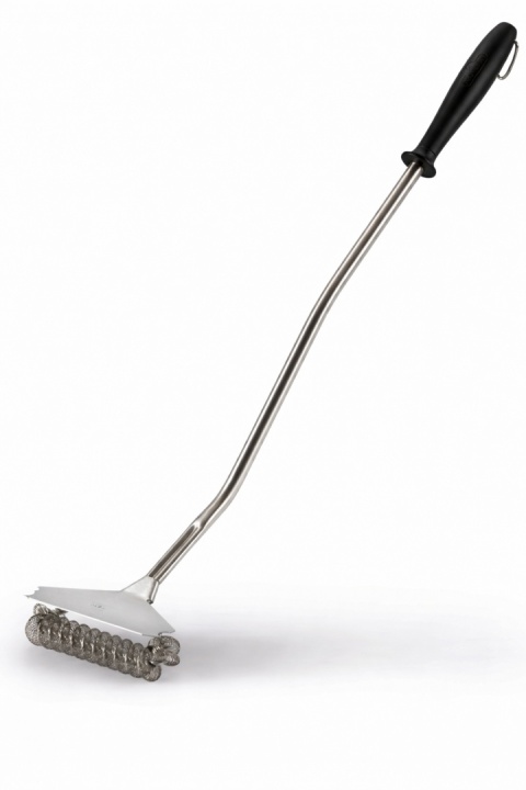 Szeroka druciana szczotka bez włosia