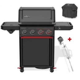 Weber Spirit EPX-435R Stealth z rożnem POKROWIEC GRATIS!!!