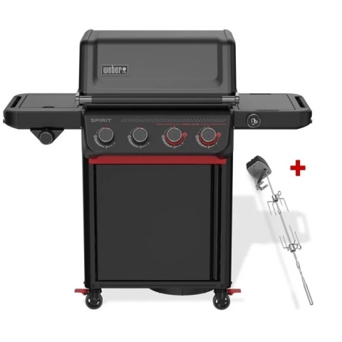 Weber Spirit EPX-435R Stealth z rożnem