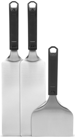 Zestaw 3 szpatuł do grillowania na planchy
