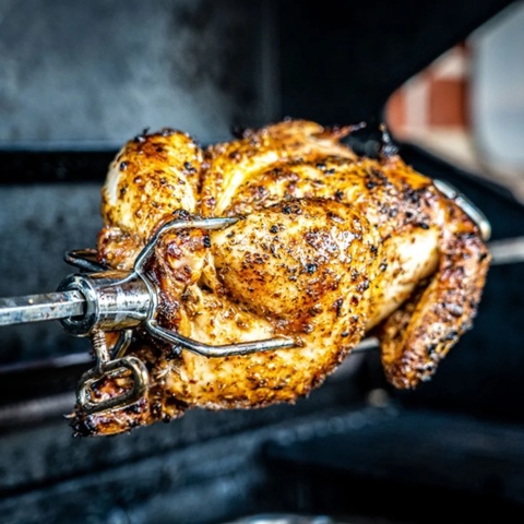 Zestaw rożna obrotowego do grilla Broil King