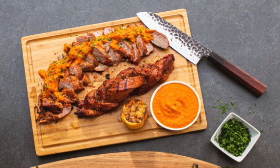 Karkówka z sosem Piri-Piri – soczysta karkówka z grilla